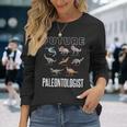 Future Paleontologist モササウルス・トリケラトプス ティラノサウルス 長袖Tシャツ 彼女への贈り物