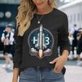 H3ロケット 長袖Tシャツ 彼女への贈り物
