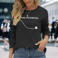 I Had Potential 長袖Tシャツ 彼女への贈り物