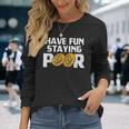 Have Funtaying Poor ビットコイン 暗号通貨 Btc ミリオネア 長袖Tシャツ 彼女への贈り物