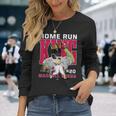 Home Run King Marcell Ozuna Atlanta Mlbpa 長袖Tシャツ 彼女への贈り物