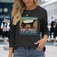 Honey Badger Is Mypirit Animal 長袖Tシャツ 彼女への贈り物