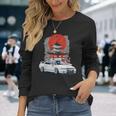 Jdm スカイライン 32 カーチューニング 日本 神社 ドリフト 長袖Tシャツ 彼女への贈り物