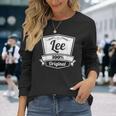 Lee ギフトシャツLee 名前入りバースデーtシャツ 長袖Tシャツ 彼女への贈り物