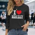 I Love Berkeley California Heart お土産 Ca City Pride 長袖Tシャツ 彼女への贈り物