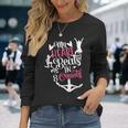 My Heart Beats 8カウント チアリーダー ダンサー チアリーディング 長袖Tシャツ 彼女への贈り物