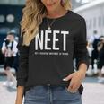 Neetネット 教育・雇用・トレーニングなし 長袖Tシャツ 彼女への贈り物