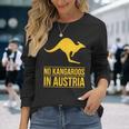 No Kangaroos In Austria 長袖Tシャツ 彼女への贈り物
