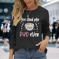 Phoho アジアンヌードル 長袖Tシャツ 彼女への贈り物