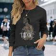 Punk Rock Toxic 1980年代パンクロックミスフィット 長袖Tシャツ 彼女への贈り物