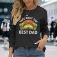 Taco Bout The Best Dad Ever 父の日 長袖Tシャツ 彼女への贈り物