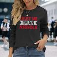 Trust Me I'm An Asshole 長袖Tシャツ 彼女への贈り物