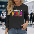 Vamos Aivirabroso Frase フランシア・マルケス 長袖Tシャツ 彼女への贈り物