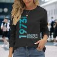 Vintage 50 Birthday I Limited Edition December 1973 長袖tシャツ 長袖Tシャツ 彼女への贈り物