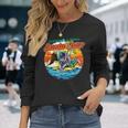 Vintage California I Retroanta Cruz 長袖Tシャツ 彼女への贈り物