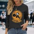Ww2 ヴィンテージfa-31 トムキャッターズ飛行隊パッチfa-31 ベテラン 長袖Tシャツ 彼女への贈り物