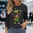 Yardie ジャマイカ ベア ジャマイカ国旗 ジャマイカの服 長袖tシャツ 長袖Tシャツ 彼女への贈り物