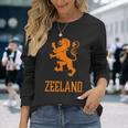 Zeeland オランダ オランダ 長袖Tシャツ 彼女への贈り物
