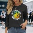 「ベースはエース」「Bass Is Ace」 ベーシストまたはベースギタリストのためのクールなヘ音記号 長袖Tシャツ 彼女への贈り物