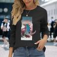 『ゴジラvsコング』3 長袖tシャツ 長袖Tシャツ 彼女への贈り物