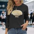 いか 面白ネタ すしネタ Ika 烏賊 長袖Tシャツ 彼女への贈り物