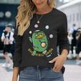 かっぱと尻子玉 長袖Tシャツ 彼女への贈り物