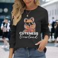 かわいい 過負荷 クオッカ ワラビー 有骨動物 オージー 長袖Tシャツ 彼女への贈り物