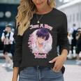 やおいを愛する少年 長袖Tシャツ 彼女への贈り物