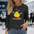 アヒル隊長 Three Points 長袖Tシャツ 彼女への贈り物