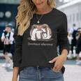アメフクラガエル おもしろ ゆるかわ かわいい ギフト 生物 理系 長袖Tシャツ 彼女への贈り物