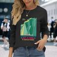 アラスカ 広告 ビンテージ レトロ ポスター 長袖Tシャツ 彼女への贈り物