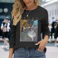 アーティストとバレリーナのためのステージ上のエドガー・ドガダンサー 長袖Tシャツ 彼女への贈り物