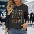 イタリアのブレインロットリスト 長袖Tシャツ 彼女への贈り物