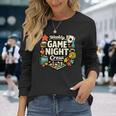 ウィークリーゲームナイトクルー 長袖Tシャツ 彼女への贈り物