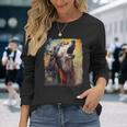 ウルフマン 長袖tシャツ 長袖Tシャツ 彼女への贈り物