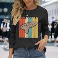オカリナ レトロ 長袖Tシャツ 彼女への贈り物