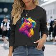 カピバラ Be Capy カピバラ げっ歯類 おもしろカピバラ Capybara 長袖Tシャツ 彼女への贈り物