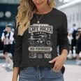 カフェ レーサー バイクの誕生日 1956 年生まれのバイカー 長袖tシャツ 長袖Tシャツ 彼女への贈り物