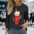 キューピー ベイビー デビル キュート 長袖Tシャツ 彼女への贈り物