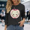 キューピー 赤ちゃん りんご 水玉 長袖tシャツ 長袖Tシャツ 彼女への贈り物
