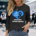 ギランバレー症候群啓発 長袖Tシャツ 彼女への贈り物
