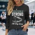 クロコダイル ストロング オールデイ ロング クロコダイル 長袖tシャツ 長袖Tシャツ 彼女への贈り物