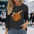 クールダビングレスラーポンチョ、ルチャドールマスクルチャリブレ 長袖Tシャツ 彼女への贈り物