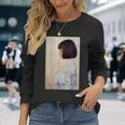 グスタフ・クリムト作品。 長袖Tシャツ 彼女への贈り物