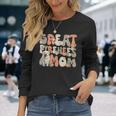 グレート ピレニーズ ドッグ グルービー 世界最高のグレート ピレニーズ ママ 長袖Tシャツ 彼女への贈り物