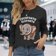 ココファント エレファント イタリアン ブレイン ミーム 長袖Tシャツ 彼女への贈り物