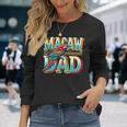 コンゴウインコ お父さん シャツ トロピカルバードテーマ コンゴウインコ 長袖Tシャツ 彼女への贈り物