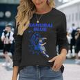 サムライブルーamurai Blue サッカー代表 漫画アニメ 長袖Tシャツ 彼女への贈り物