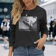 サム・シェアによるヒンデンブルク大惨事 長袖Tシャツ 彼女への贈り物