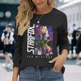 ザ・スーパーマリオギャラクシー・ムービー Fox Mccloud Hero Pose 長袖tシャツ 長袖Tシャツ 彼女への贈り物
